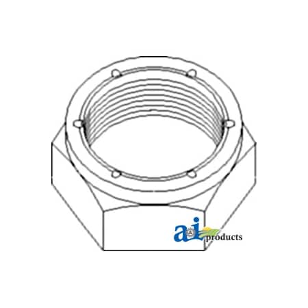 A & I Products Nut, Bearing Lock 3" x2" x2" A-C5NN4N001A